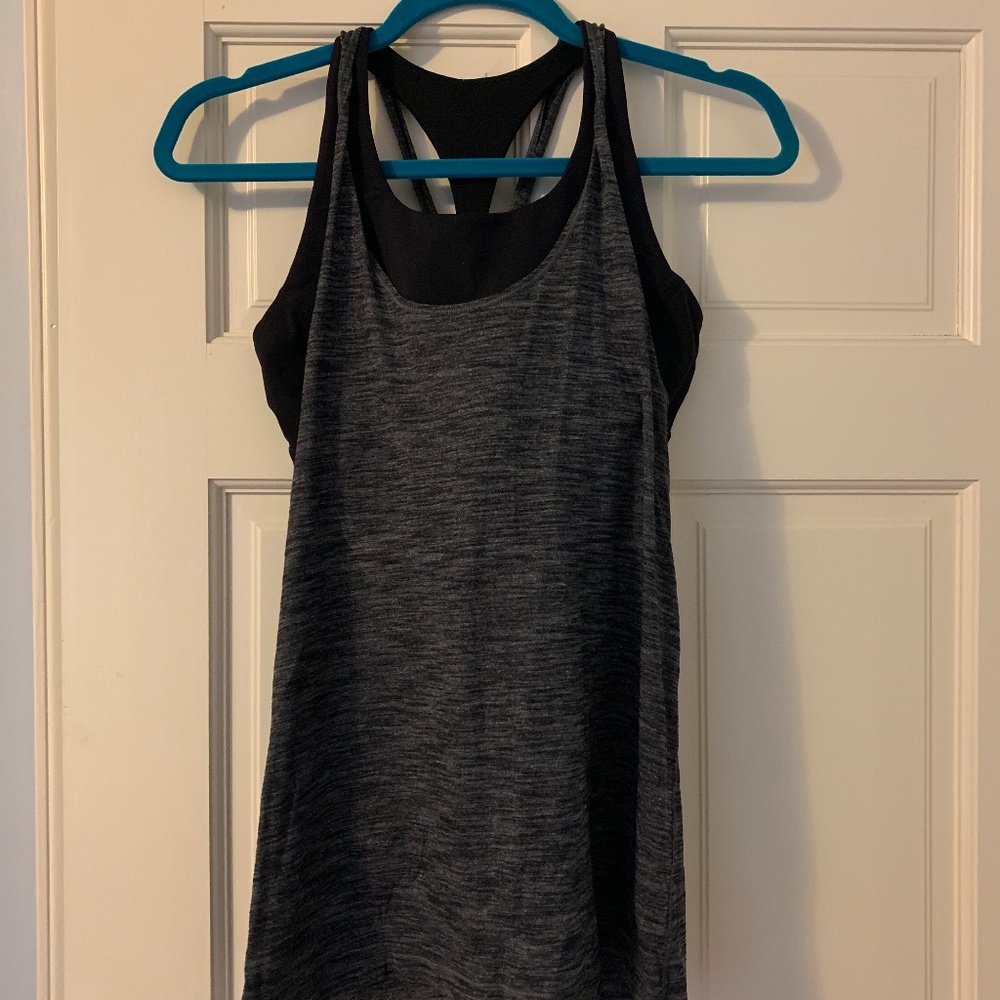 Lulu Lemon Tank Top with Sports Bra Attached